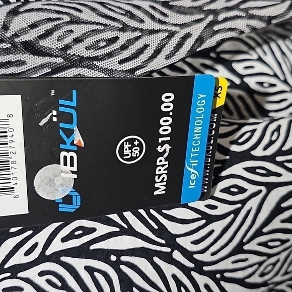 Ibkul Long Sleeve Zip Mock Neck 1/4 Sweatshirt Golf Athleisure Tennis XS NWT - Picture 5 of 10